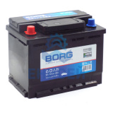 Аккумулятор  6 СТ- 60   BORG Standart (прям.полярность) необслуживаемый расродажа (Оригинал)